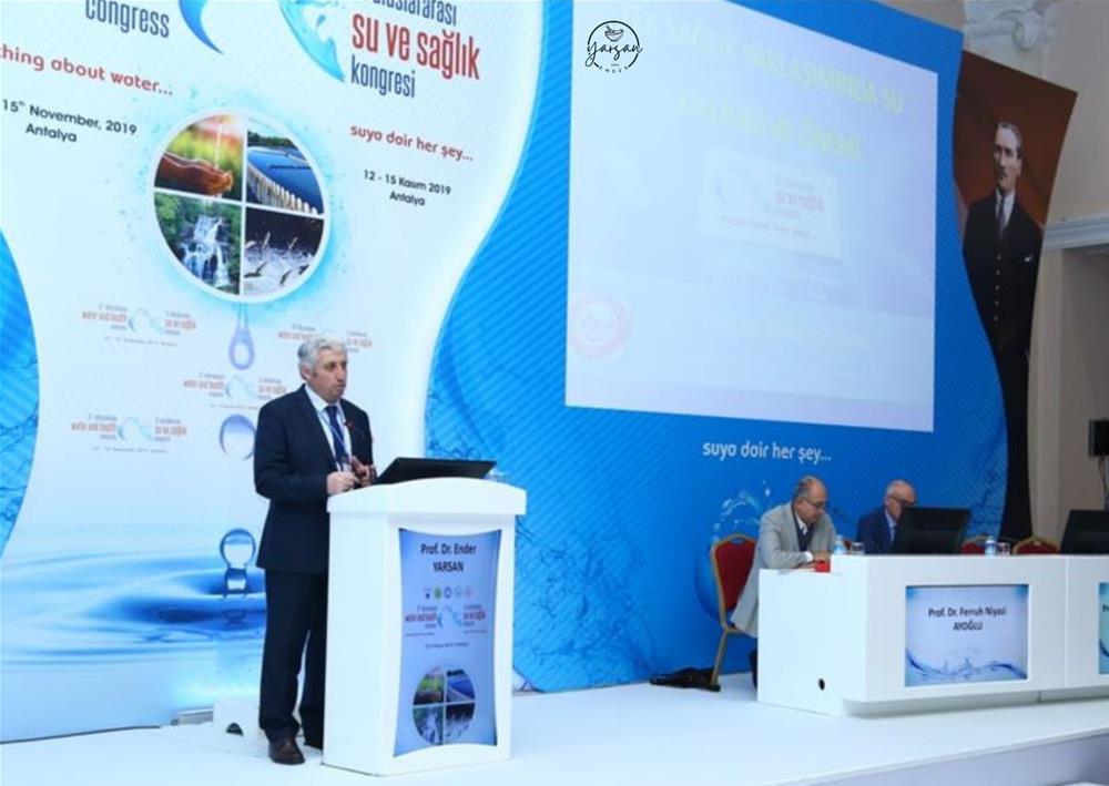 3. ULUSLARARASI SU VE SAĞLIK KONGRESİ - ANTALYA