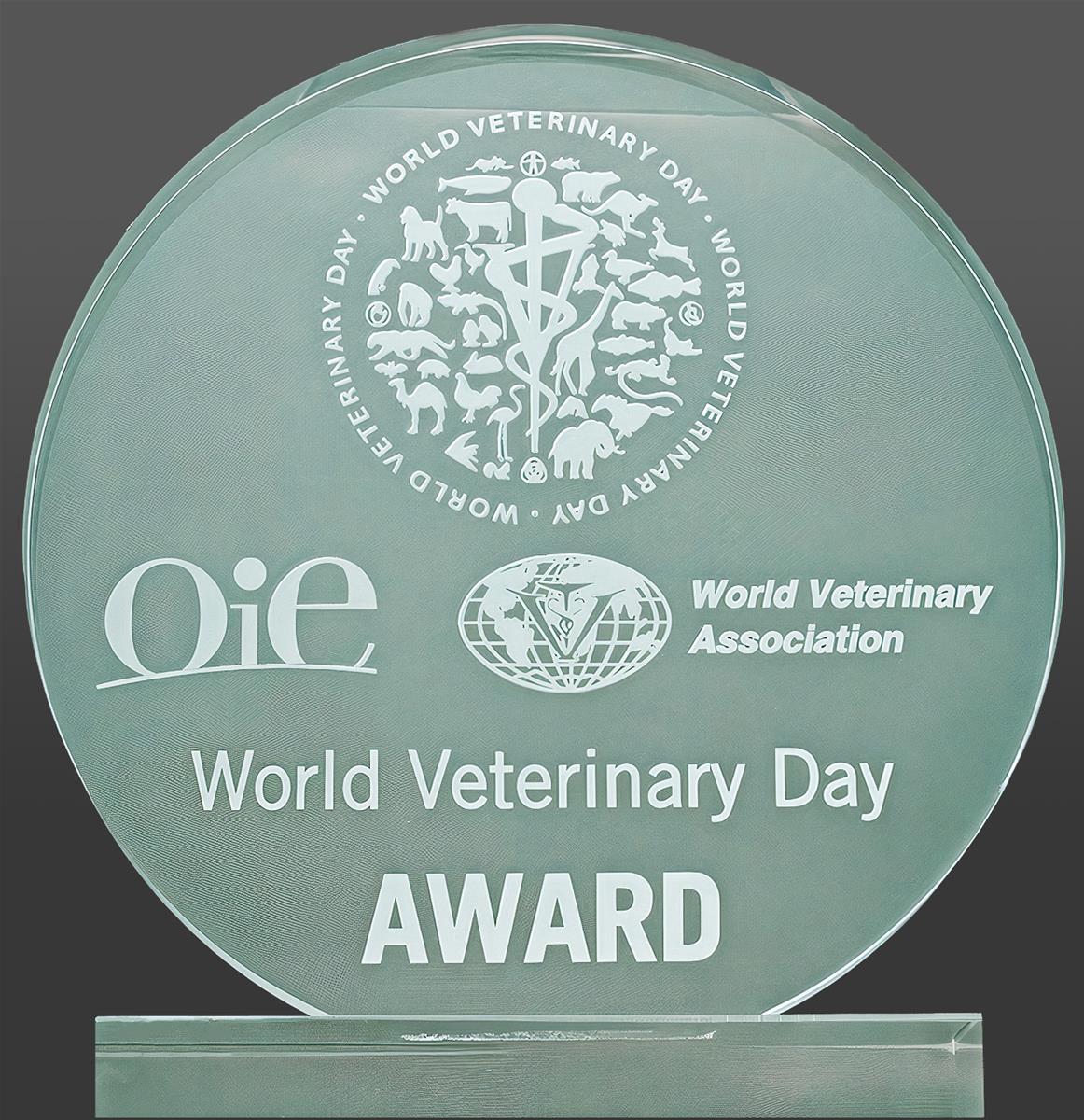 2012 Yılı Dünya Veteriner Hekimleri Günü Birincilik Ödülü